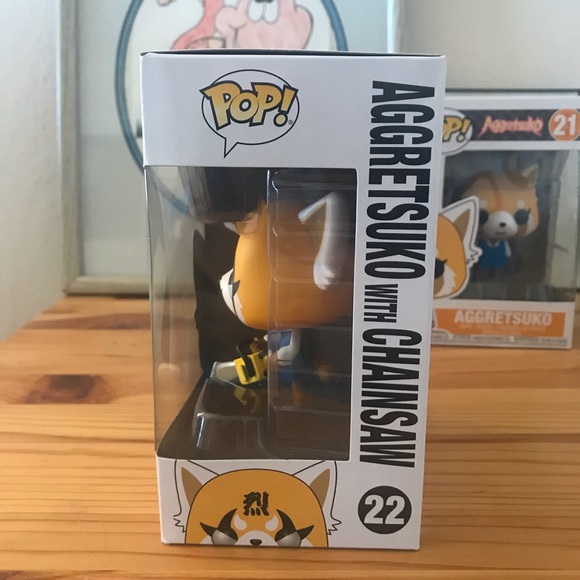 Funko POP Aggretsuko 22 with Chainsaw - Picture 2 of 6